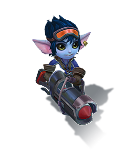 Tristana Hỏa Tiễn Tinh Nghịch Xanh Thẫm