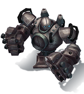 Blitzcrank Sắt Thép Màu Trắng Bạc