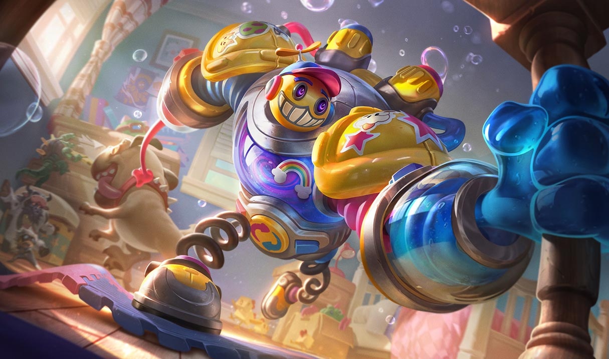 Bubble Bash Blitzcrank