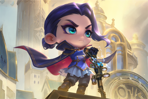 Chibi Arcane Caitlyn