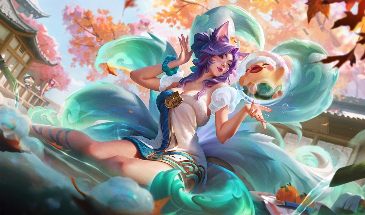 Spirit Blossom Springs Ahri