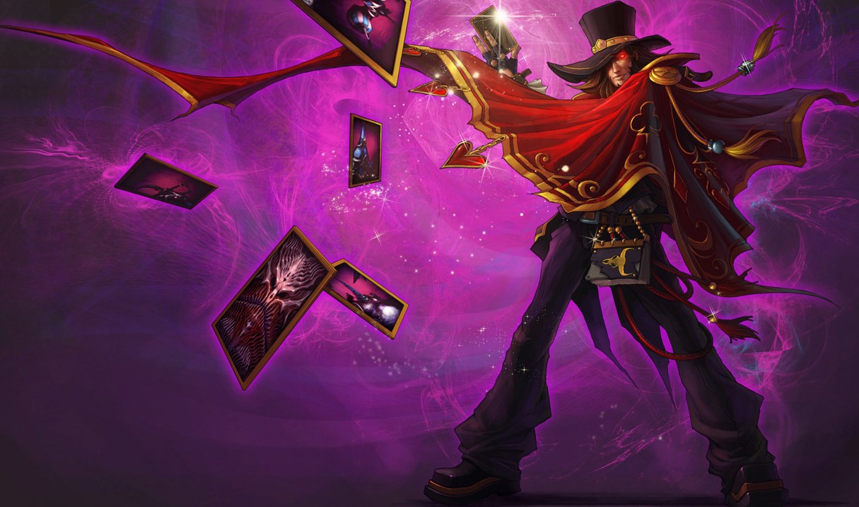 The Magnificent Twisted Fate splash