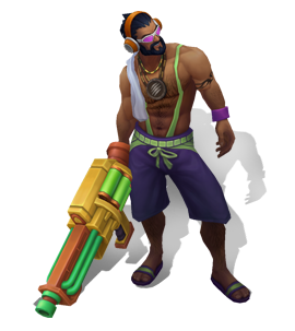 Pool Party Graves Emerald chroma