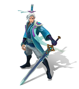 Eternal Sword Yi Turquoise chroma