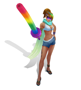 Pool Party Fiora Rainbow chroma