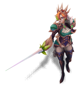 Battle Queen Fiora Emerald chroma