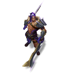 Grand Reckoning Draven Tanzanite chroma