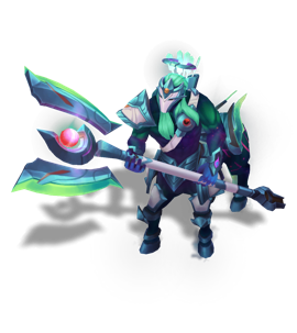 Cosmic Charger Hecarim Turquoise chroma