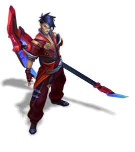 Battle Academia Kayn Ruby chroma