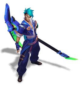 Battle Academia Kayn Sapphire chroma