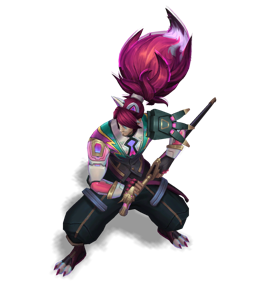 Battle Wolf Yasuo Rose Quartz chroma