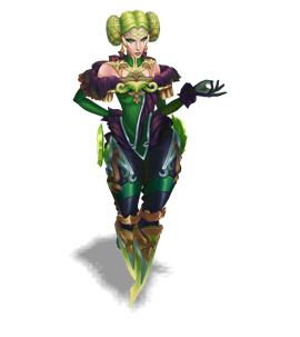 Winterblessed Camille Emerald chroma