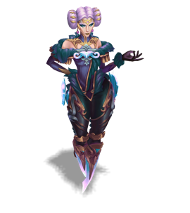 Winterblessed Camille Turquoise chroma