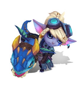 Dragon Trainer Tristana Sapphire chroma