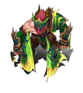 Dragonslayer Olaf Emerald chroma