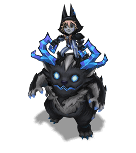 Fright Night Nunu & Willump Sapphire chroma