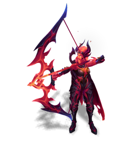 Infernal Ashe Ruby chroma