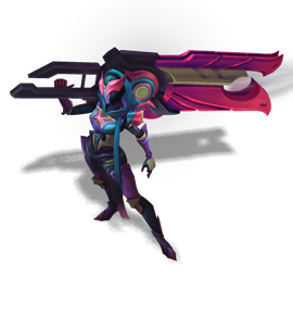 Masked Justice Senna Obsidian chroma