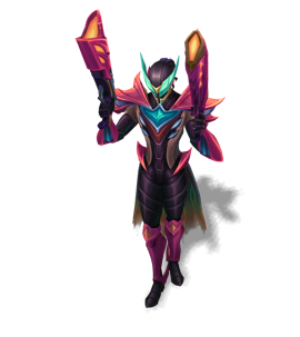 Masked Justice Lucian Ruby chroma