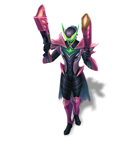 Masked Justice Lucian Rose Quartz chroma