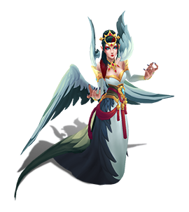 Majestic Empress Morgana Heavenly Crane chroma
