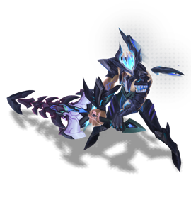 Primordian Aatrox Sapphire chroma