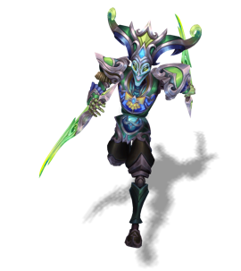 Winterblessed Shaco Emerald chroma