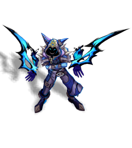 Soul Fighter Shaco Sapphire chroma