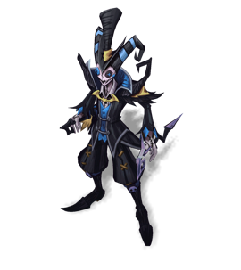 Fright Night Shaco Sapphire chroma