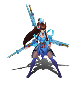 Divine Sword Irelia Aquamarine chroma