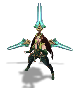 Sentinel Irelia Emerald chroma