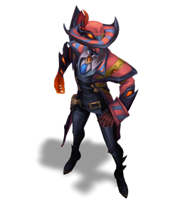 Crime City Nightmare Twisted Fate Ruby chroma