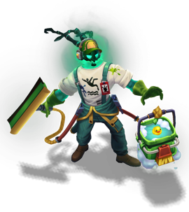 Janitor Thresh Emerald chroma