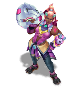 Battle Bear Illaoi Rose Quartz chroma