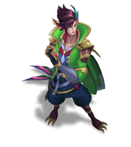 Battle Academia Rakan Emerald chroma