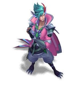 Battle Academia Rakan Rose Quartz chroma