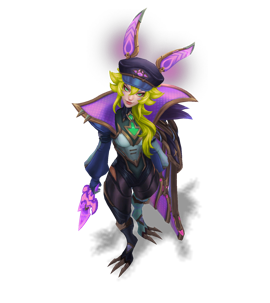 Battle Bat Xayah Tanzanite chroma