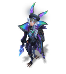 Battle Bat Xayah Rainbow chroma