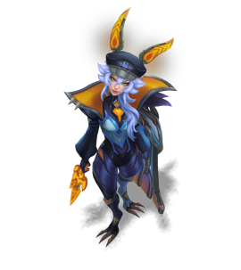 Xayah Morcego de Batalha