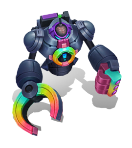 Battle Boss Blitzcrank Rainbow chroma