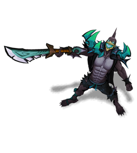 Fright Night Pyke Turquoise chroma