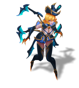 Bewitching Elise Sapphire chroma