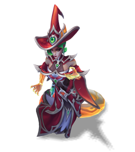 Bewitching Cassiopeia Ruby chroma