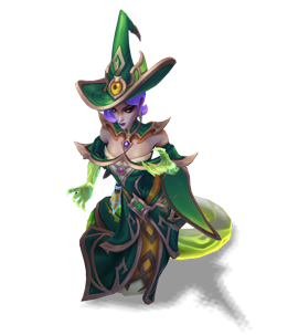 Bewitching Cassiopeia Emerald chroma