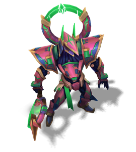 Armored Titan Nasus Ruby chroma