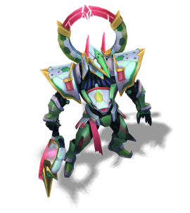 Armored Titan Nasus Emerald chroma
