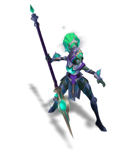 Cosmic Huntress Nidalee Turquoise chroma