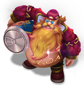 Music Fan Gragas Ruby chroma