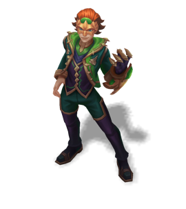 Masque of the Black Rose Ezreal Emerald chroma