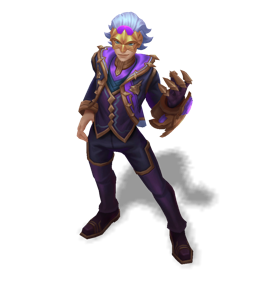 Masque of the Black Rose Ezreal Amethyst chroma